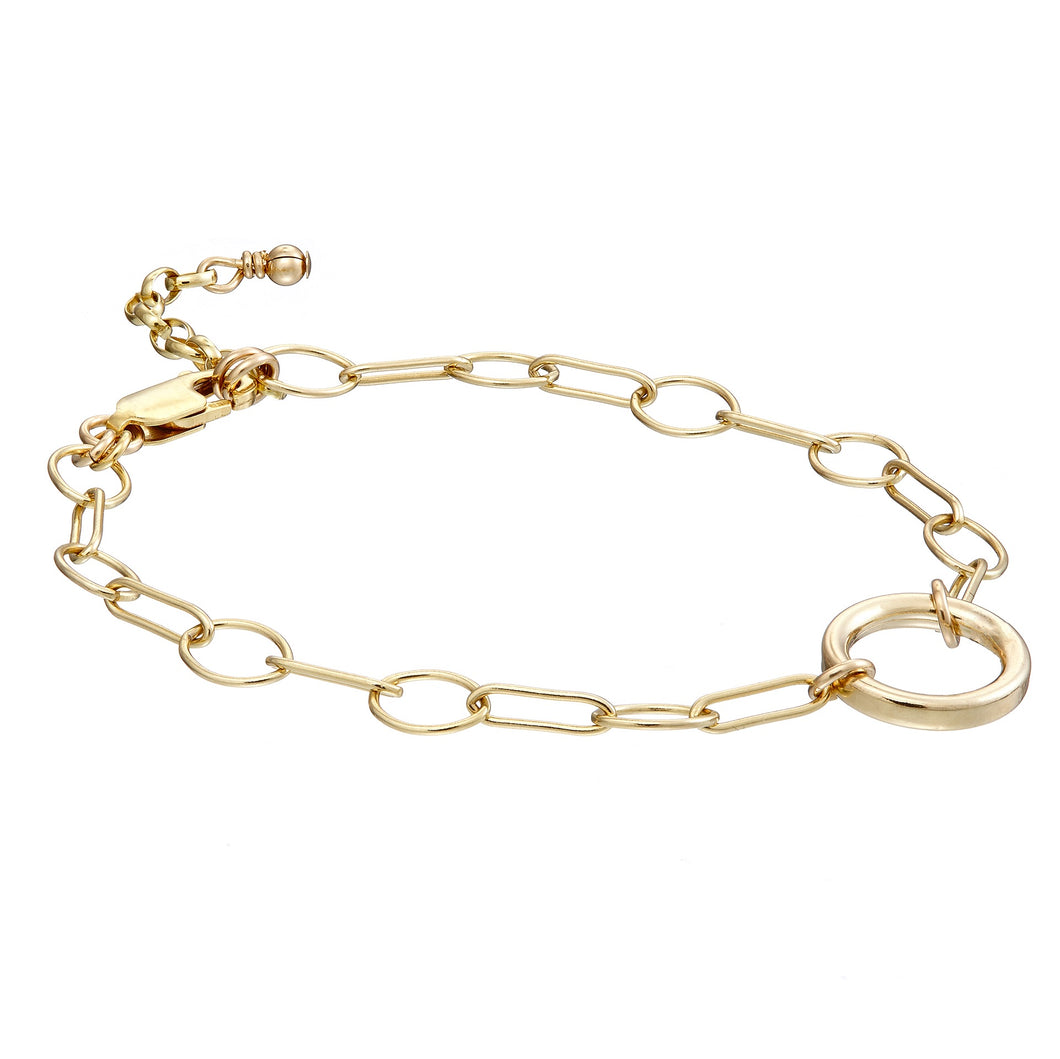 14kt GoldFIll Celestial Chain Bracelet