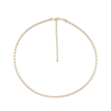 Load image into Gallery viewer, 14kt GoldFill Crimp Bead Necklace