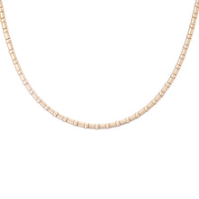 Load image into Gallery viewer, 14kt GoldFill Crimp Bead Necklace
