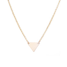 Load image into Gallery viewer, 14kt GoldFill Minimal Triangle Pendant
