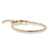 Load image into Gallery viewer, 14kt GoldFill Facet Bead Bracelet
