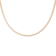 Load image into Gallery viewer, 14kt GoldFill Crimp Bead Necklace
